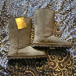 NEW Gray BearPaw Elle Tall Boots